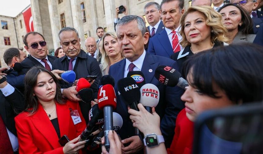 Özgür Özel: Mersin operasyonunun zamanlaması manidar