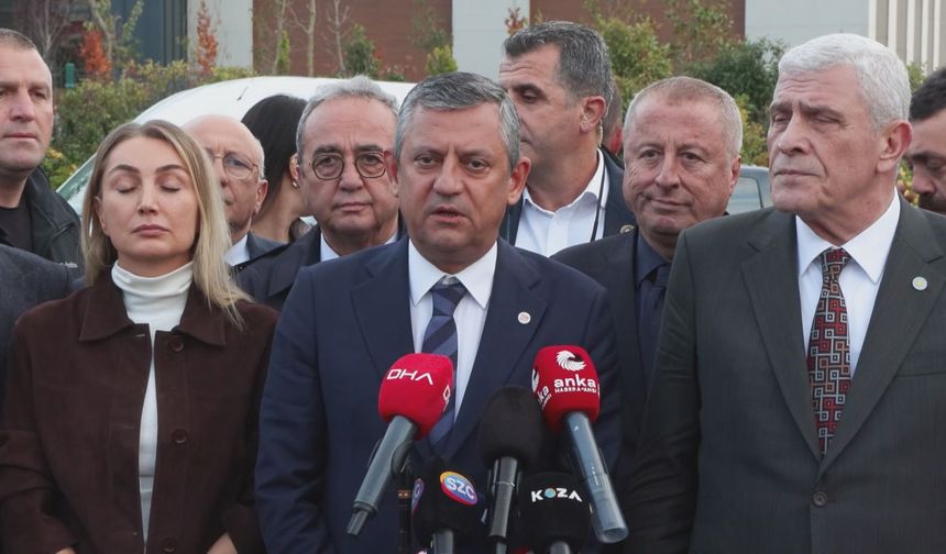Özgür Özel ve Müsavat Dervişoğlu, İBB davası sonrası konuştu