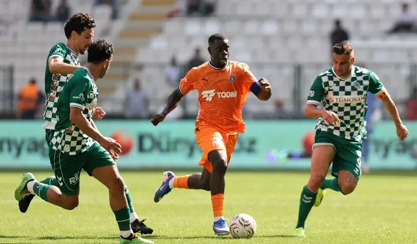 TÜMOSAN Konyaspor ile İstanbul Başakşehir berabere kaldı