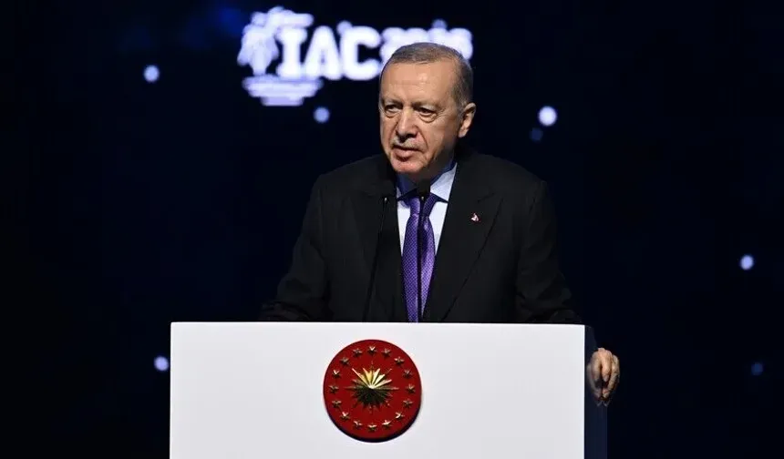 Erdoğan: Türkiye'nin uzay yarışında geri kalmasına asla müsaade etmedik