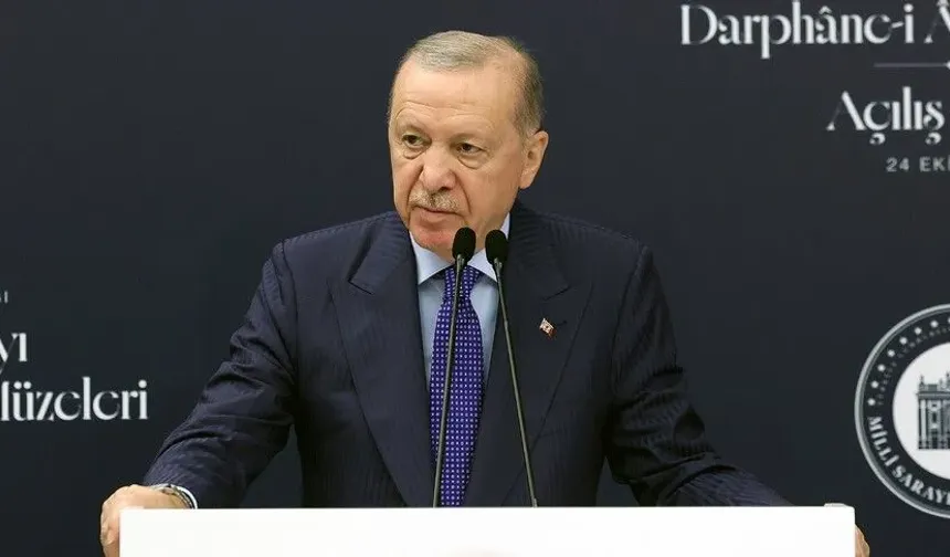 Cumhurbaşkanı Erdoğan: Darphane-i Amire Külliyesi dünyaya örnek teşkil edecek bir yapıya kavuştu