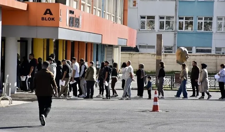 KPSS ön lisans oturumu yapıldı